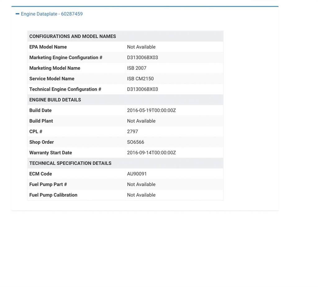 Cummins ISB Componentes electrónicos