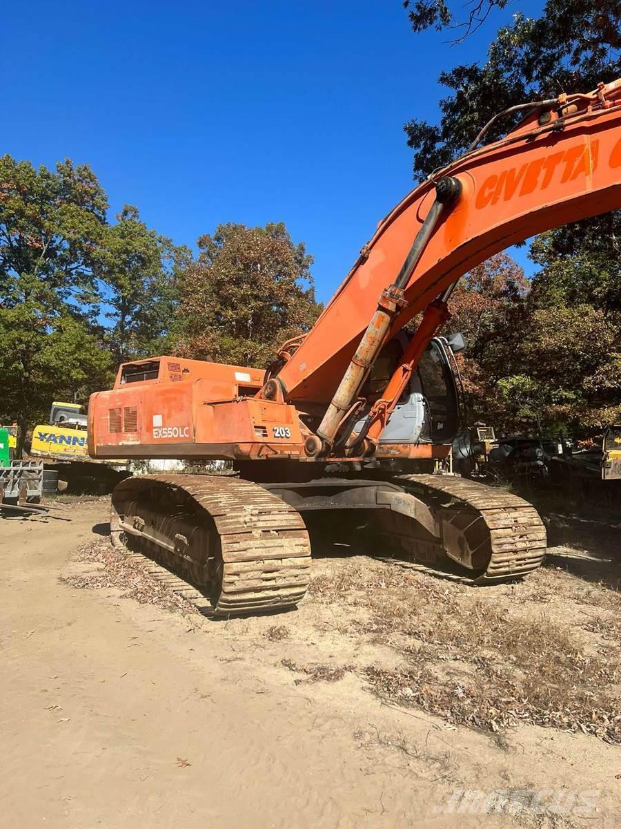 Hitachi EX550 Excavadoras sobre orugas