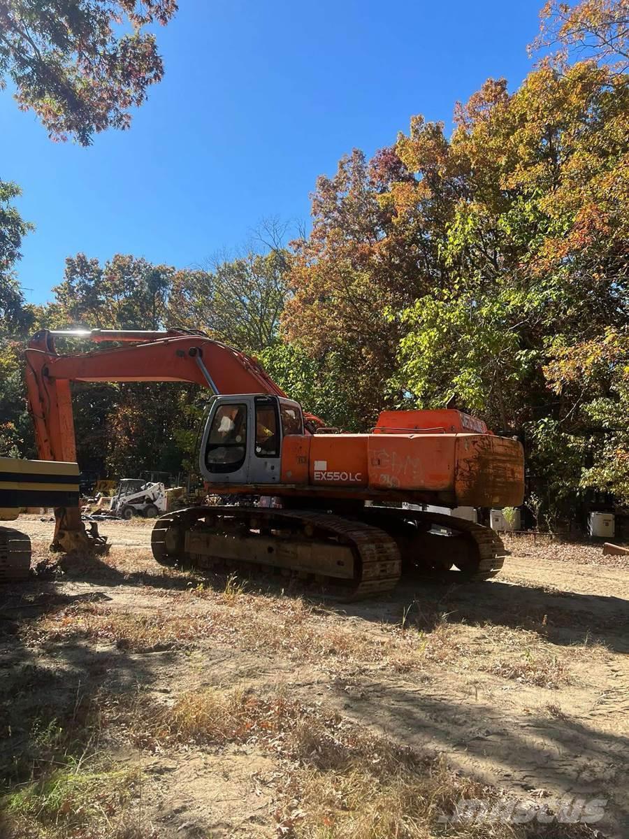 Hitachi EX550 Excavadoras sobre orugas