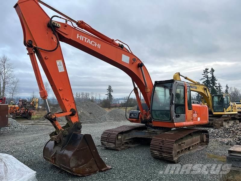 Hitachi ZX200LC Excavadoras sobre orugas