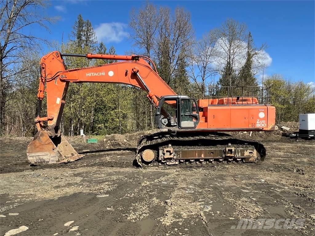 Hitachi ZX800 Excavadoras sobre orugas