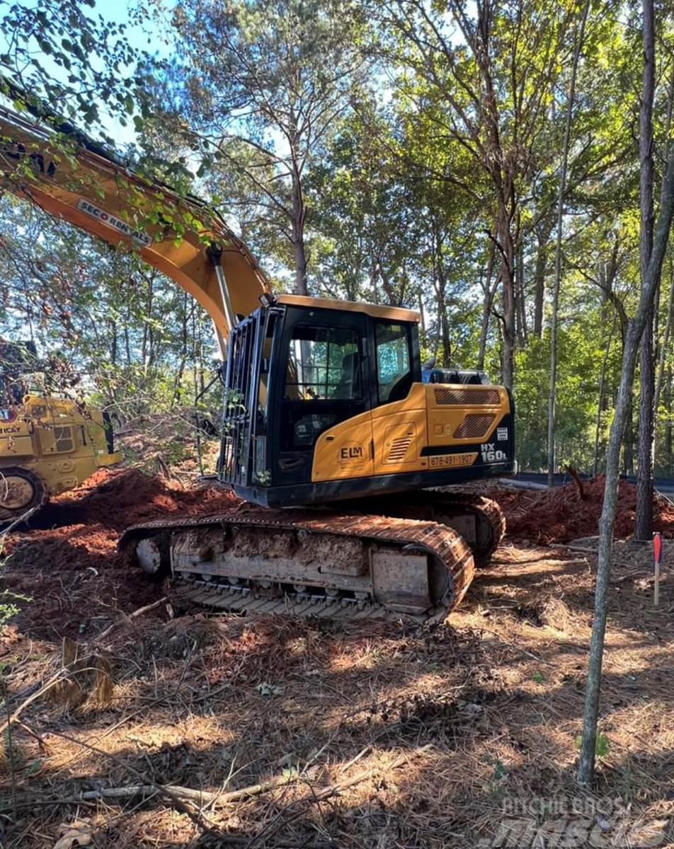 Hyundai HX160L Excavadoras sobre orugas