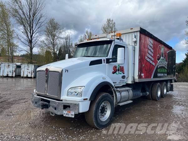 Kenworth T880 Caja abierta/laterales abatibles