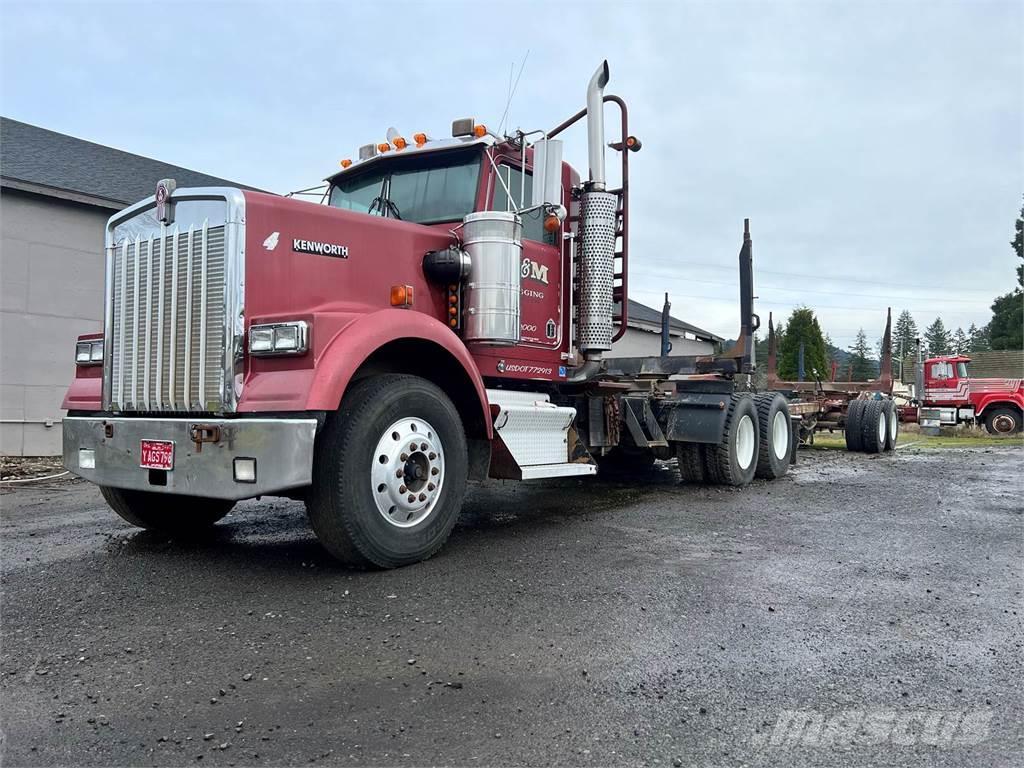 Kenworth W900L Transportes de madera