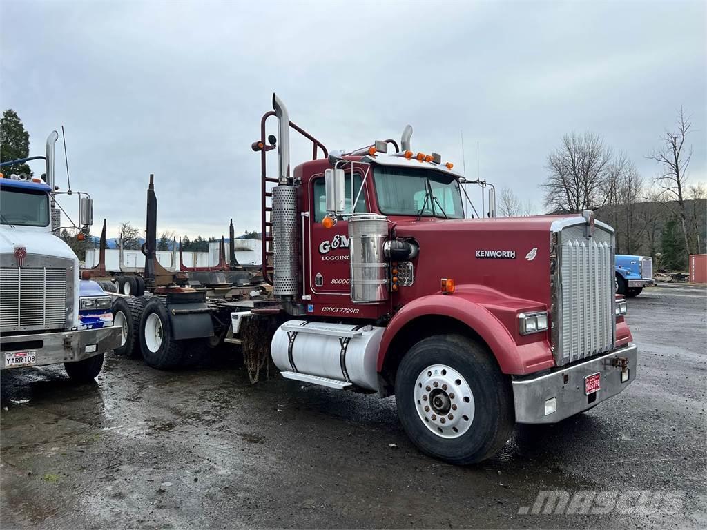 Kenworth W900L Transportes de madera