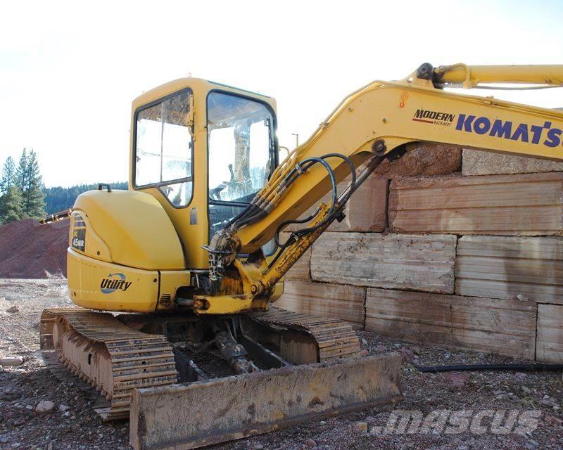 Komatsu PC45MR Excavadoras sobre orugas