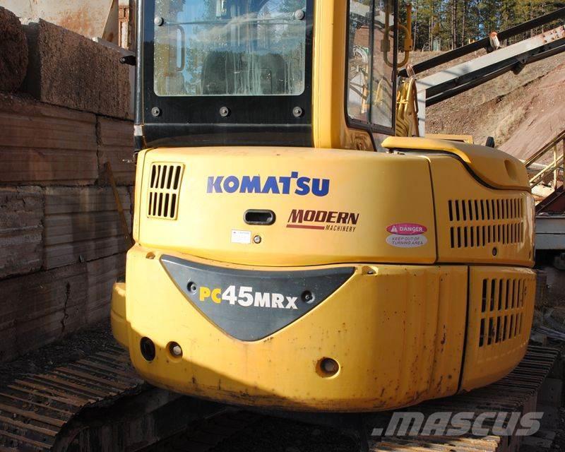 Komatsu PC45MR Excavadoras sobre orugas