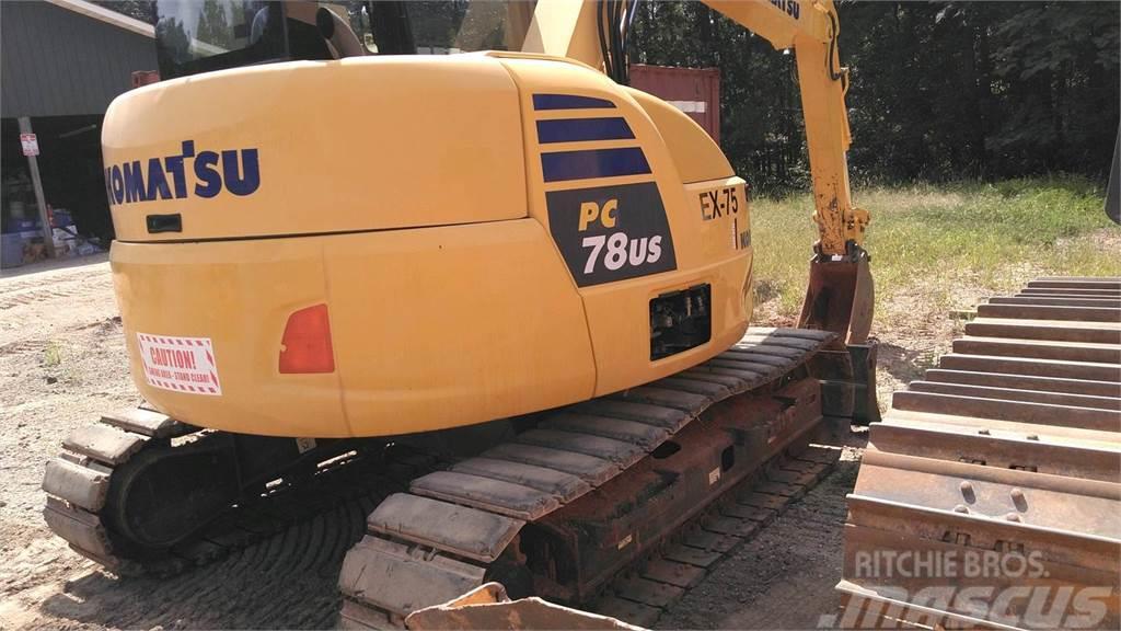 Komatsu PC78US Excavadoras sobre orugas