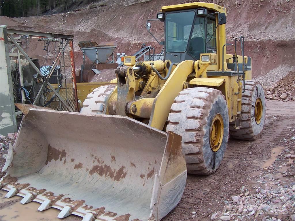 Komatsu WA500 Cargadoras sobre ruedas