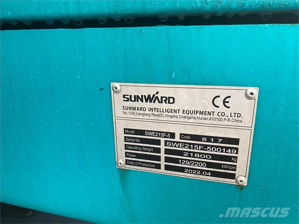 Sunward SWE215F Excavadoras sobre orugas