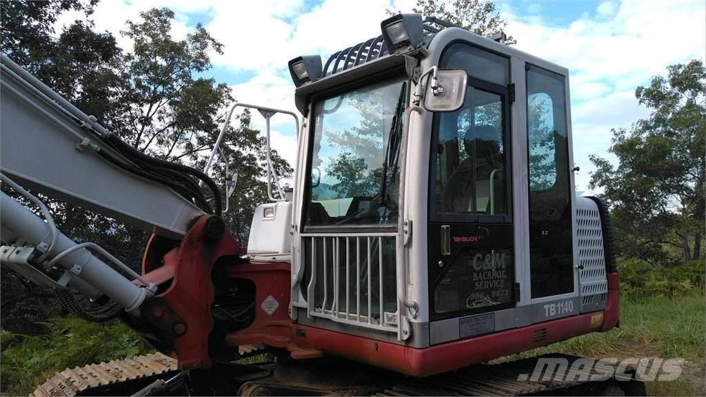 Takeuchi TB1140 Excavadoras sobre orugas