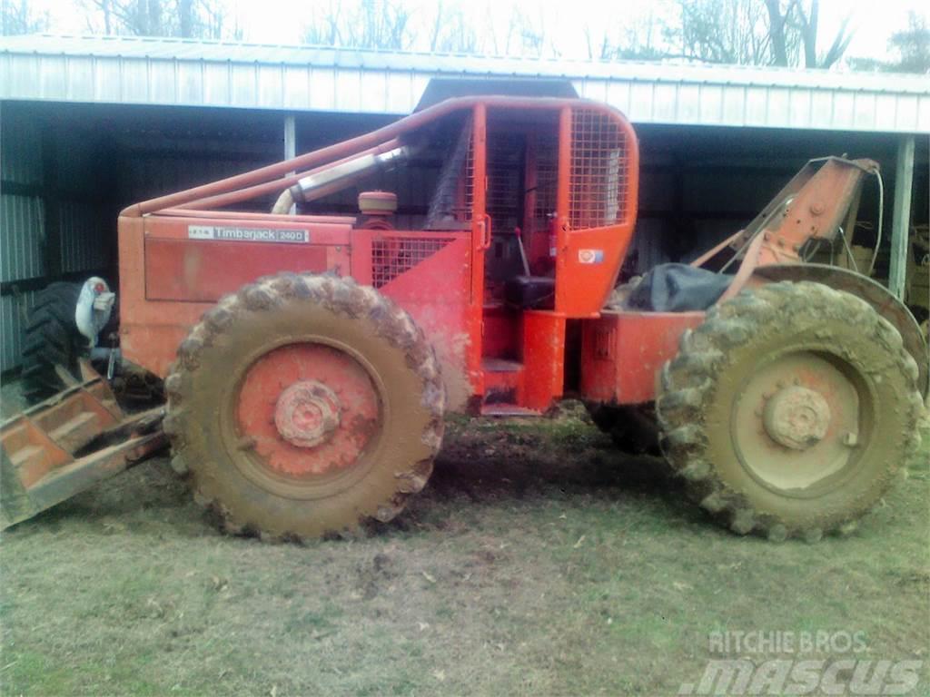 Timberjack 240D Arrastradoras de troncos