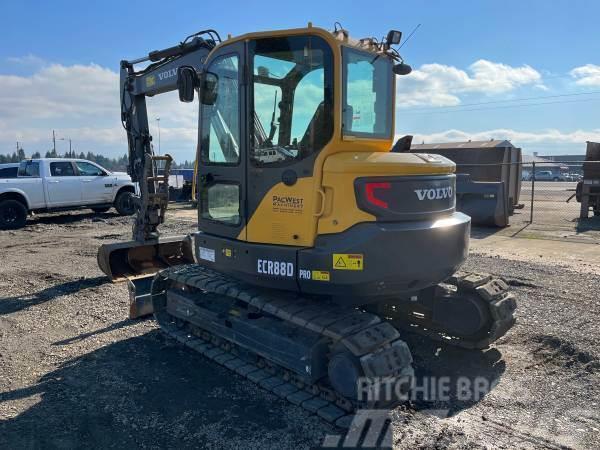 Volvo ECR88D Excavadoras sobre orugas