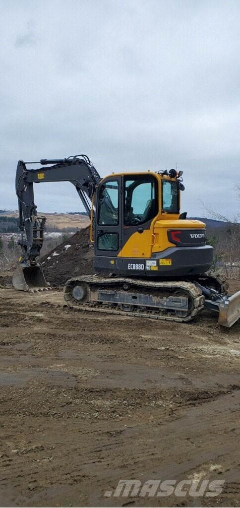 Volvo ECR88D Excavadoras sobre orugas