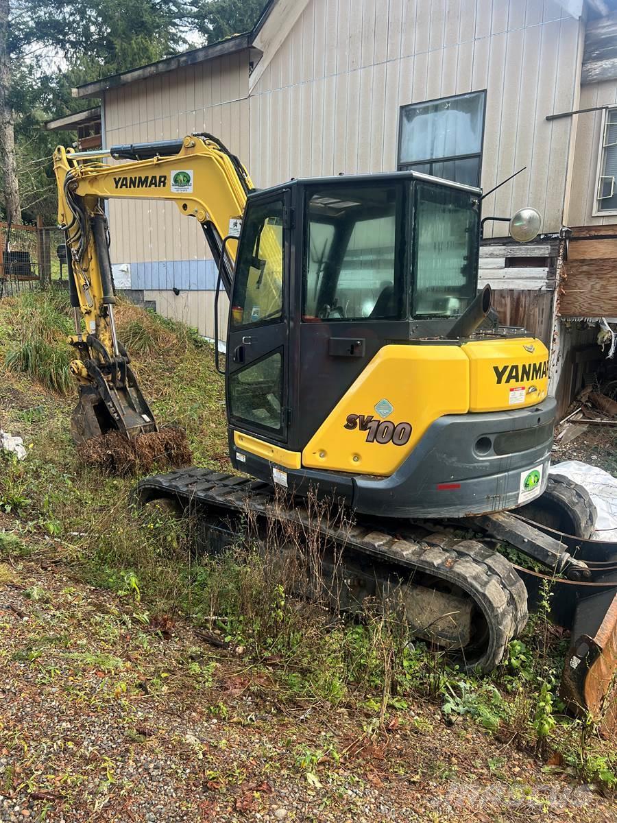 Yanmar SV100 Excavadoras sobre orugas