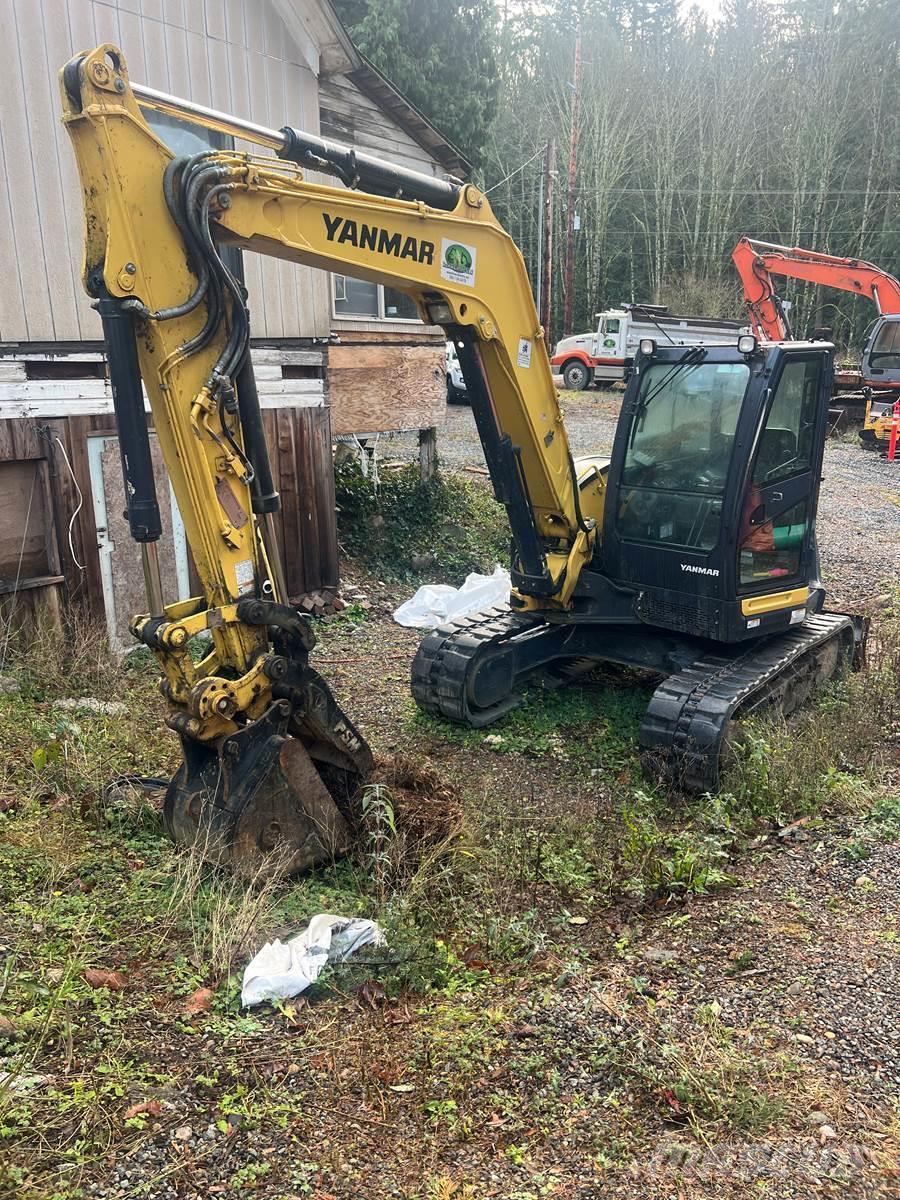 Yanmar SV100 Excavadoras sobre orugas