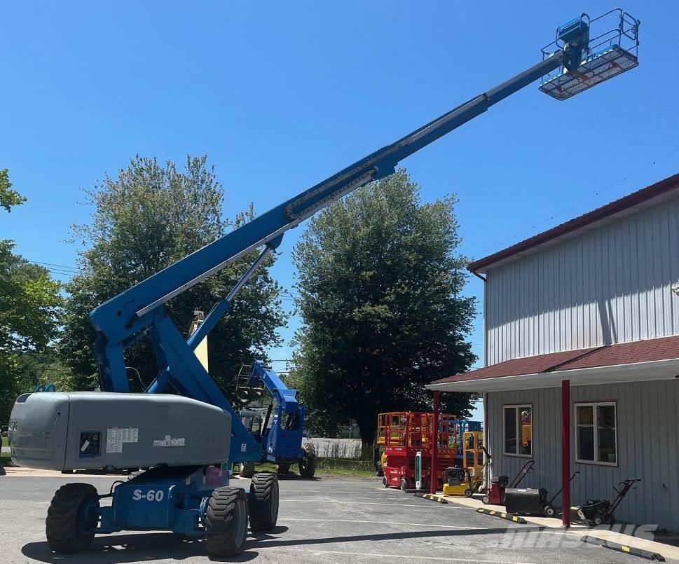 Genie S60 Plataformas con jaula de elevación