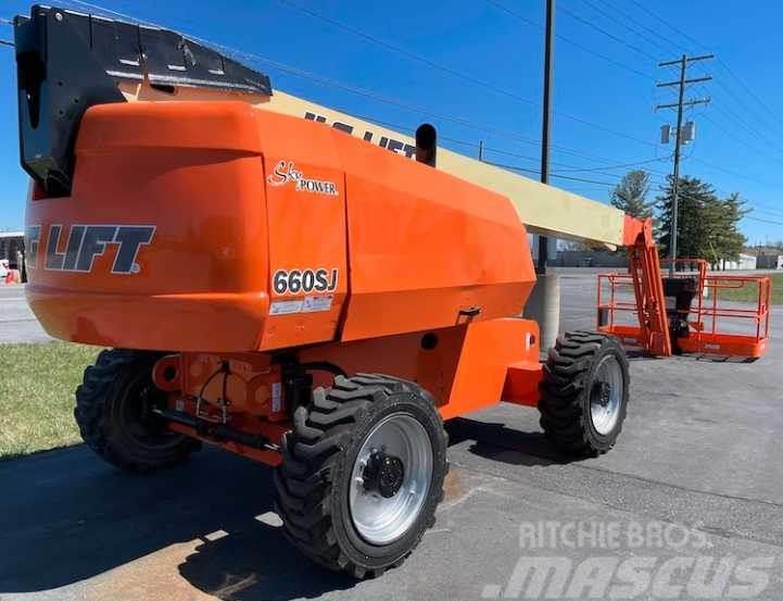 JLG 660SJ Plataformas con jaula de elevación