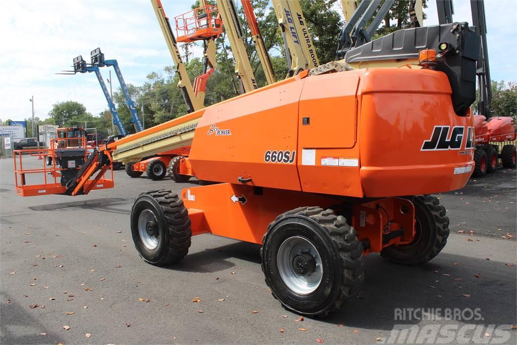 JLG 660SJ Plataformas con jaula de elevación