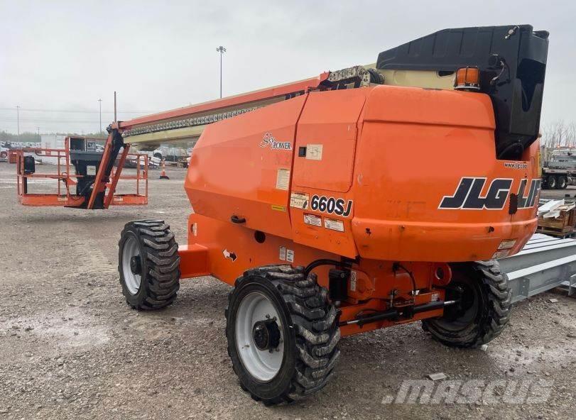 JLG 660SJ Plataformas con jaula de elevación