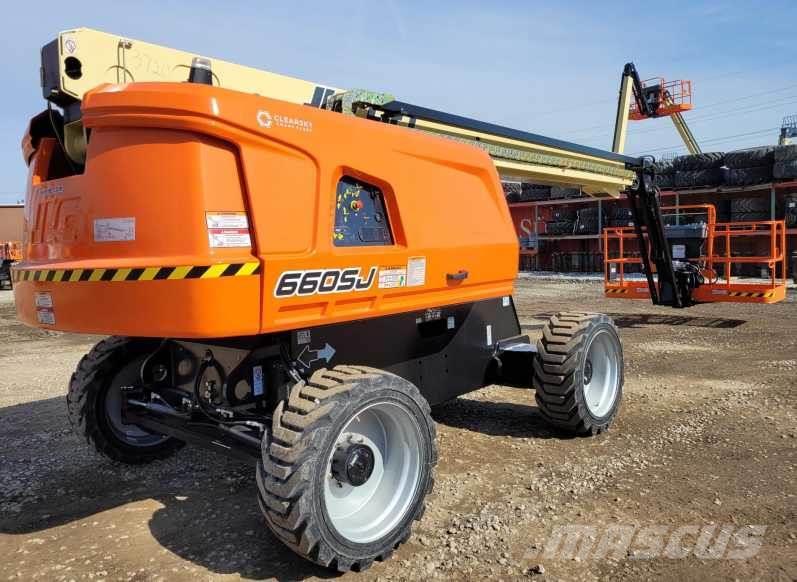 JLG 660SJ Plataformas con jaula de elevación