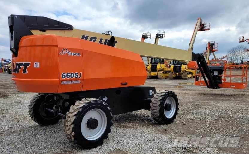 JLG 660SJ Plataformas con jaula de elevación