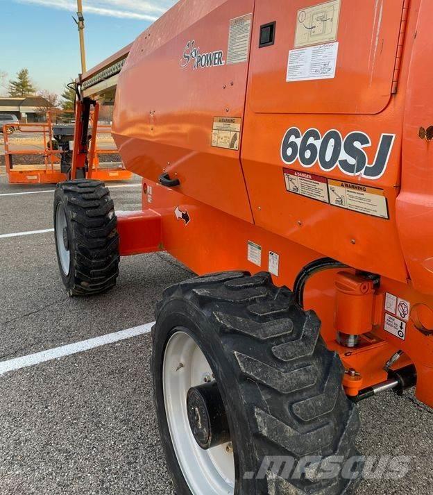 JLG 660SJ Plataformas con jaula de elevación