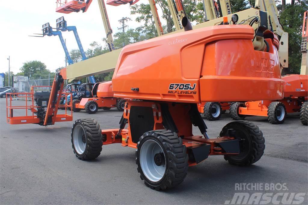 JLG 670SJ Plataformas con jaula de elevación