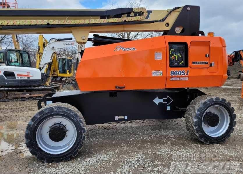 JLG 860SJ Plataformas con jaula de elevación