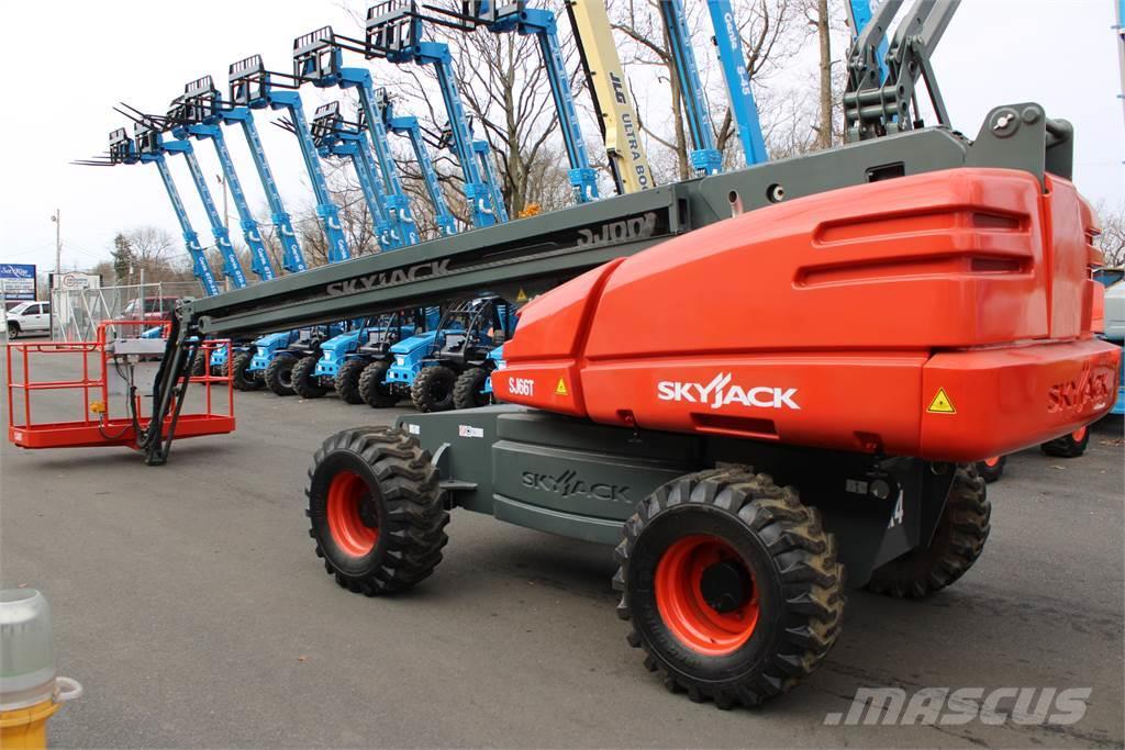 SkyJack SJ66T Plataformas con jaula de elevación