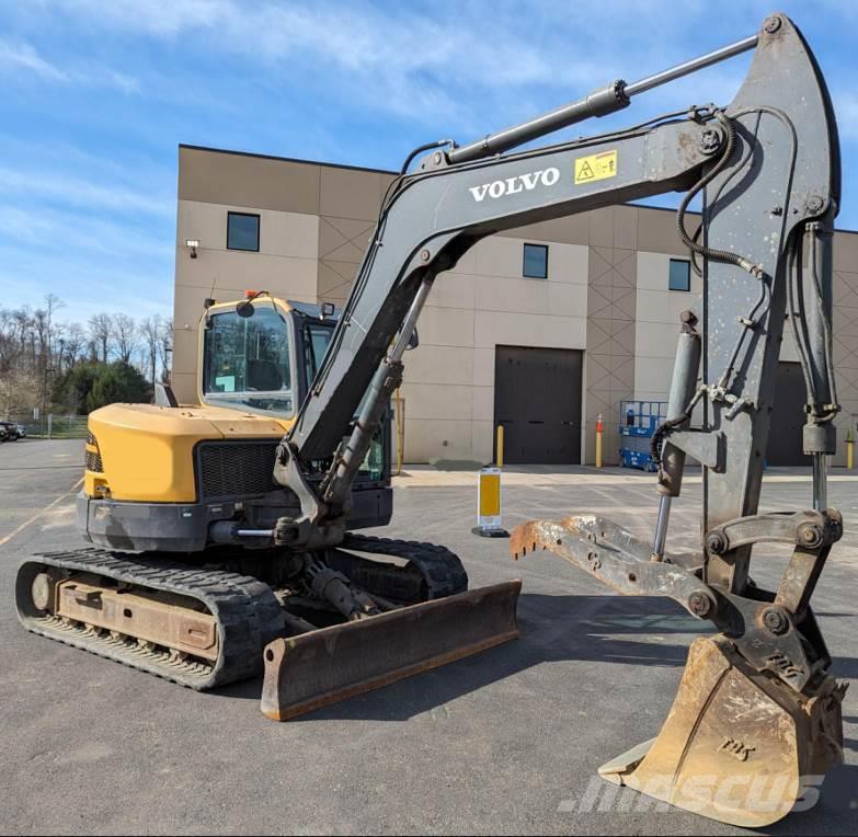 Volvo ECR88D Excavadoras sobre orugas