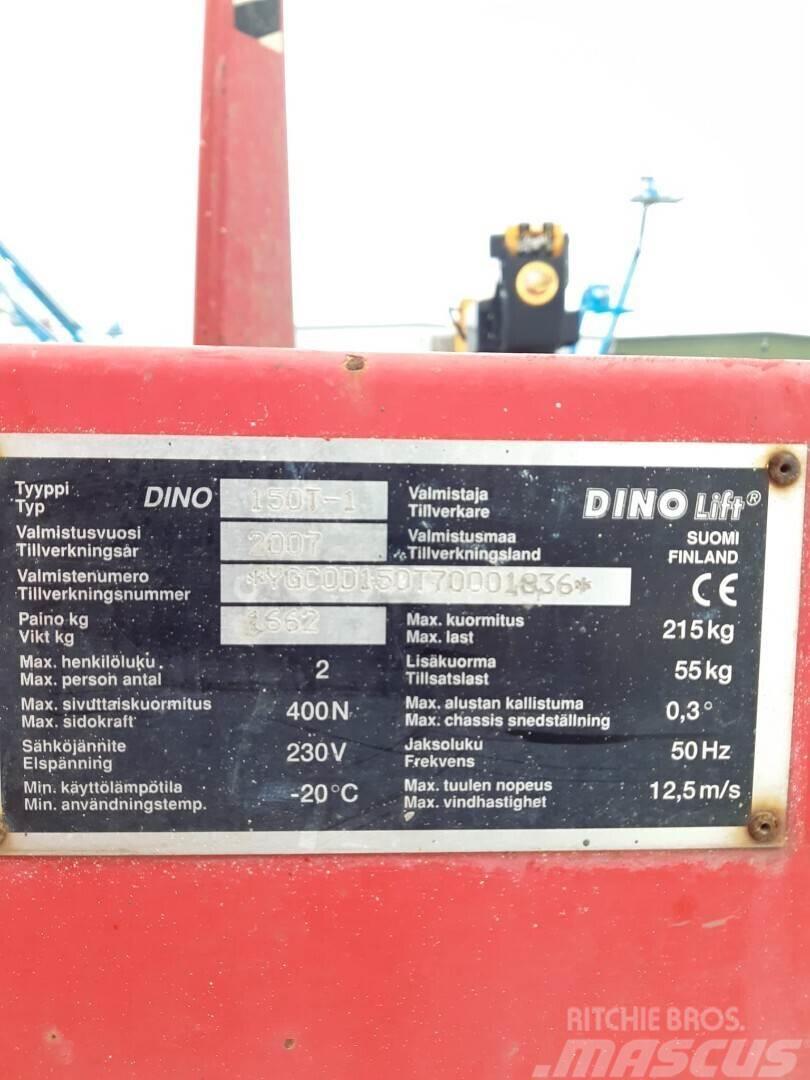 Dino 150T Plataformas con jaula de elevación