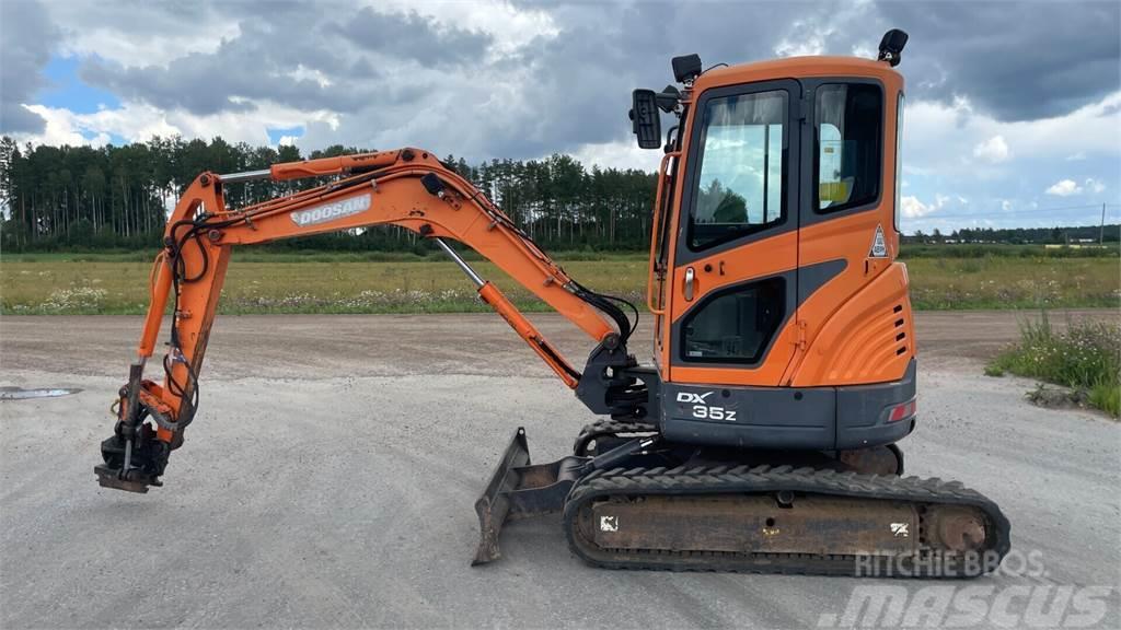 Doosan DX35z Excavadoras sobre orugas