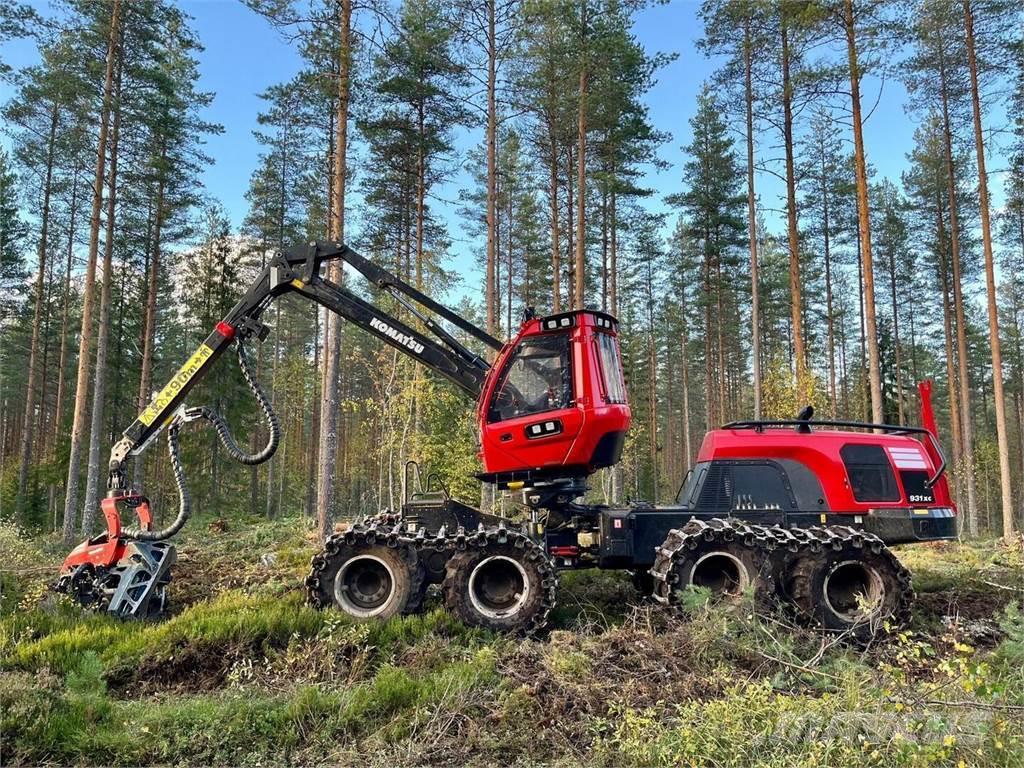 Komatsu 931XC Cosechadoras