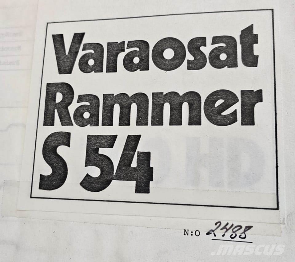 Rammer S54 Martillos hidráulicos