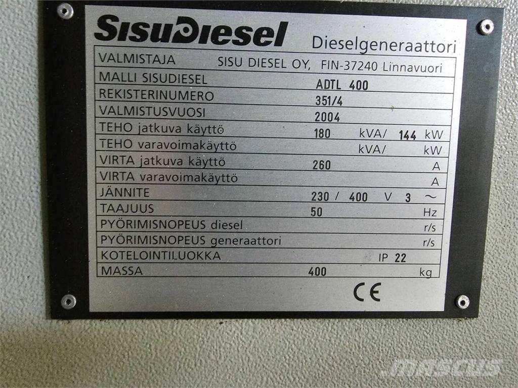  Strömberg 180kVA Otros