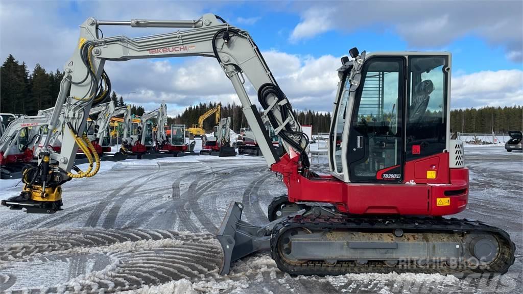 Takeuchi TB280FR Excavadoras 7t - 12t