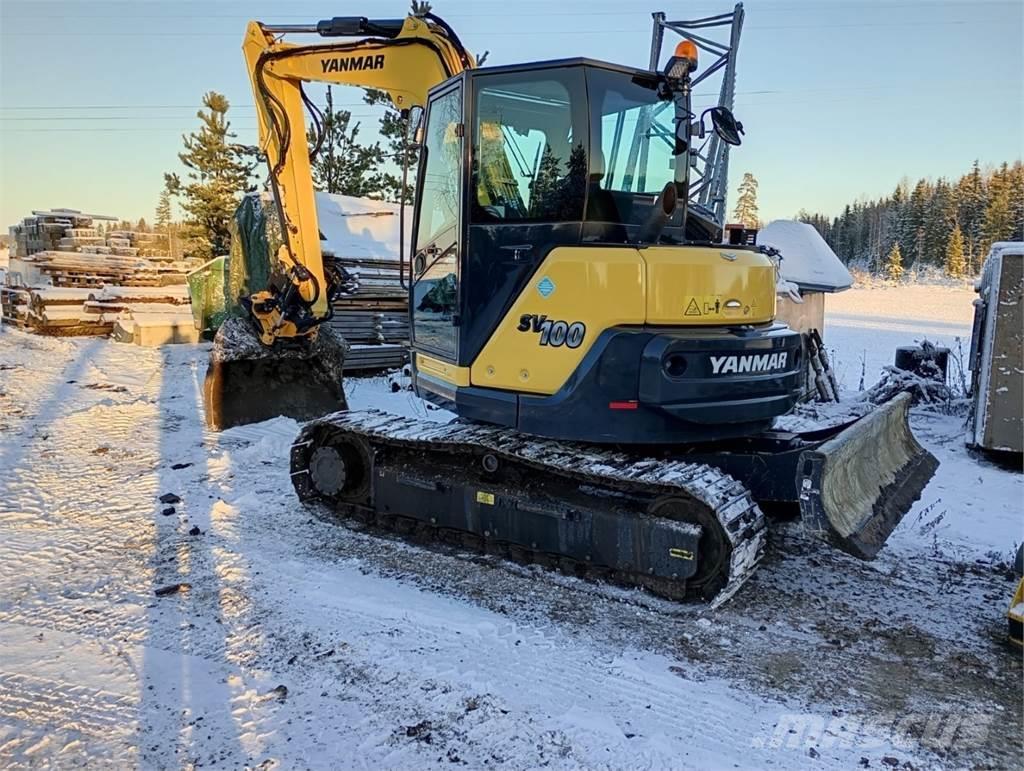 Yanmar SV100 Excavadoras sobre orugas