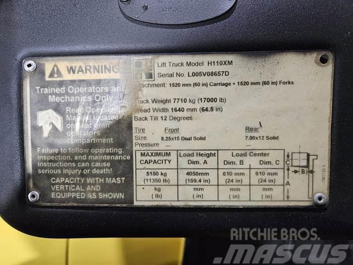 Hyster H110XM Montacargas - otros