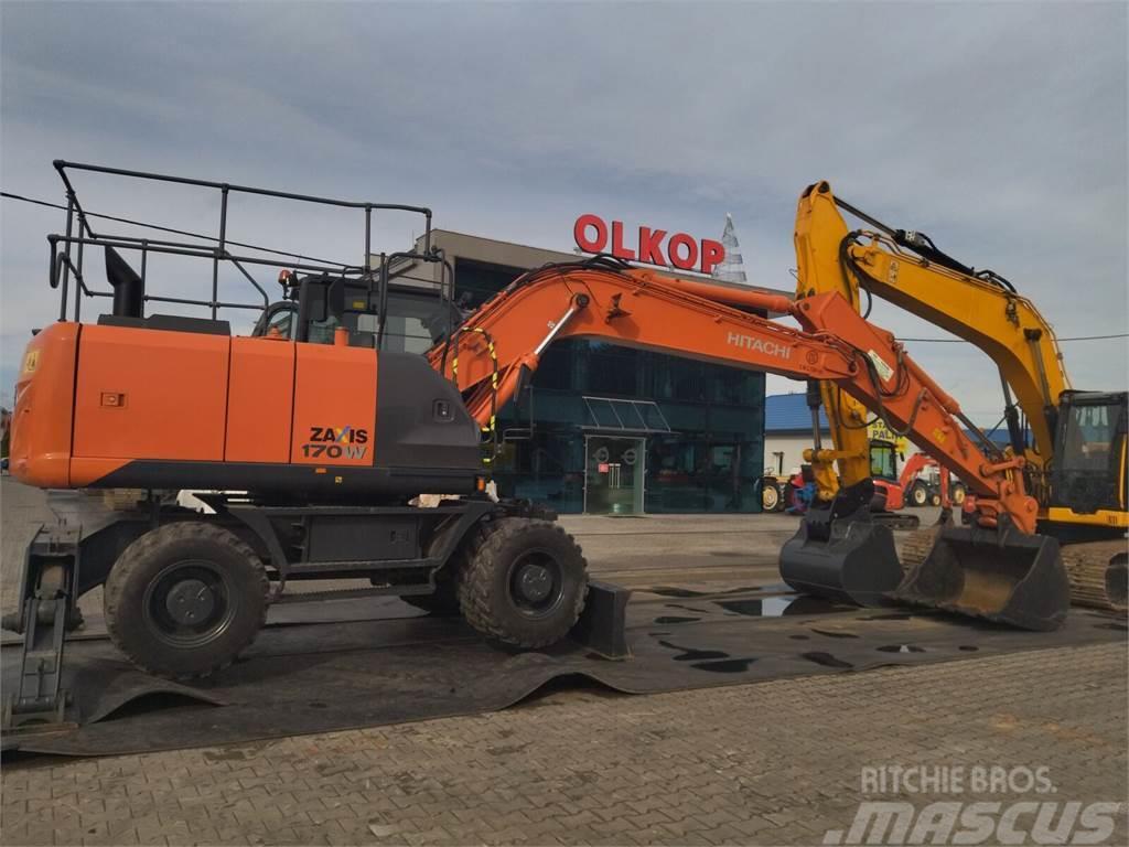 Hitachi ZX170W-5 Znak CE RATY - KREDYT Excavadoras de ruedas