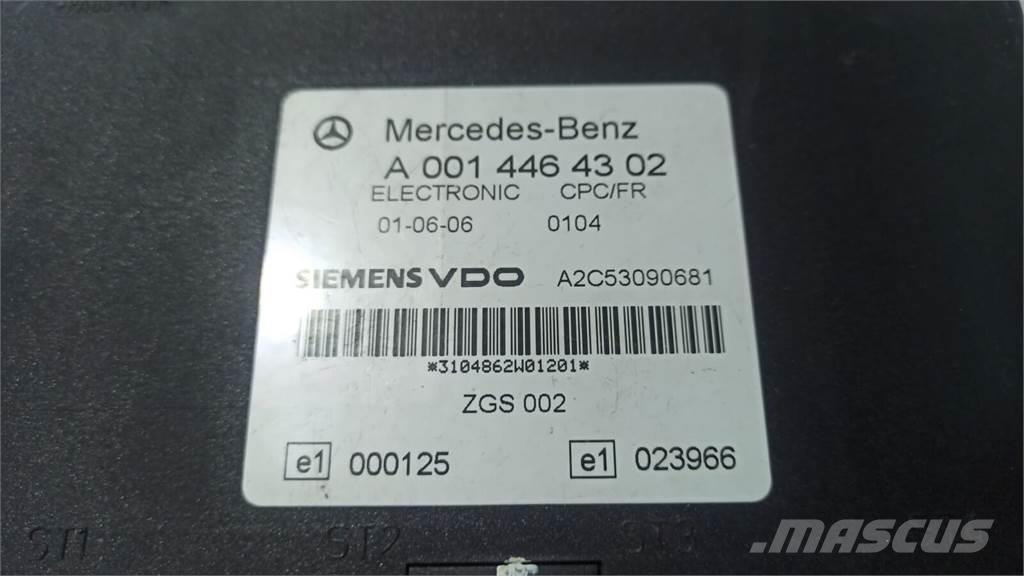 Mercedes-Benz  Componentes electrónicos