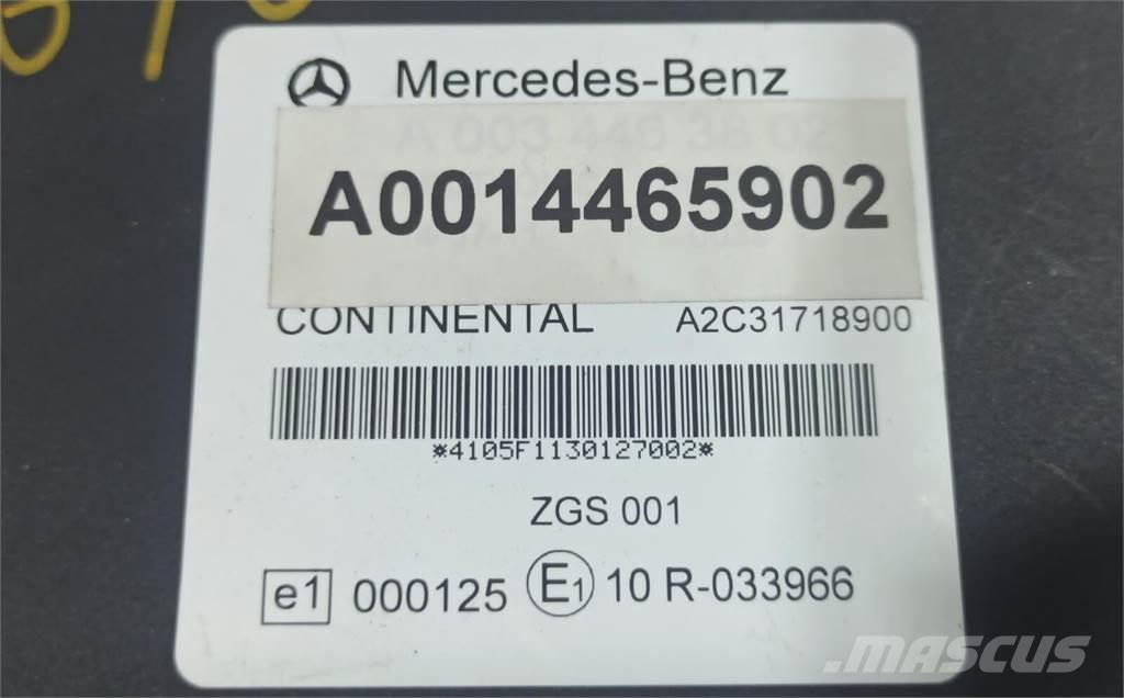 Mercedes-Benz  Componentes electrónicos