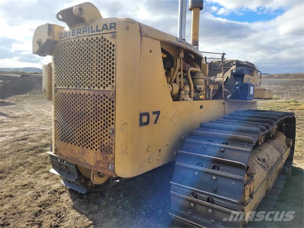 CAT D7 Buldozer sobre oruga