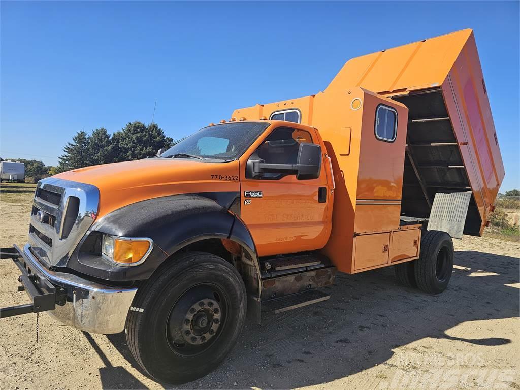 Ford F650 Camiones de volteo para virutas de madera