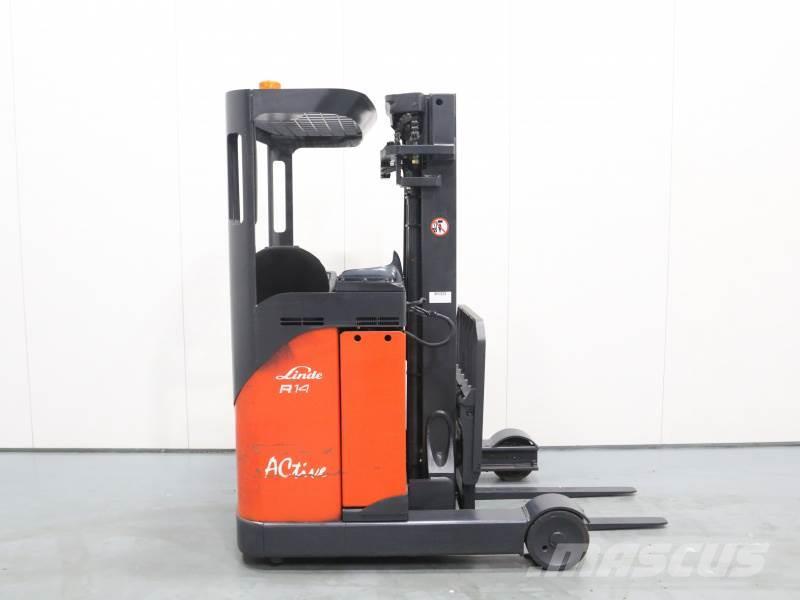 Linde R14S Montacargas de alcance de gran altura