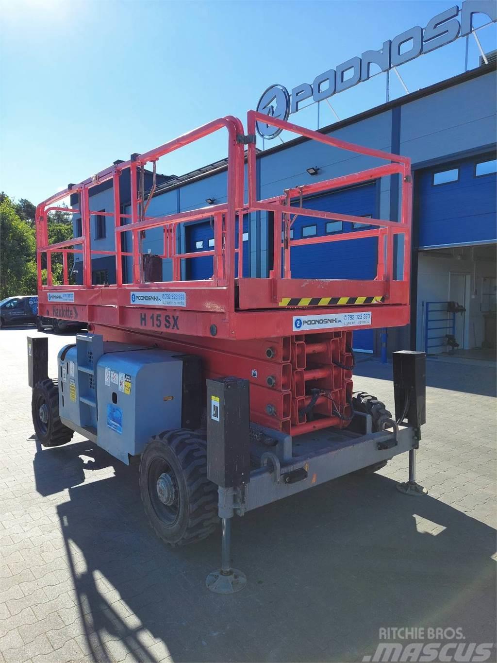 Haulotte H15SX Plataformas tijera