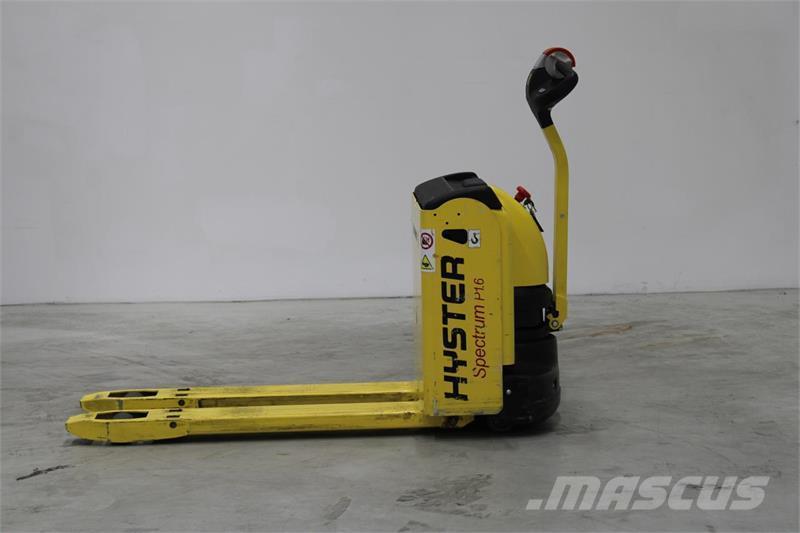 Hyster P1.6 Montacargas de baja elevación