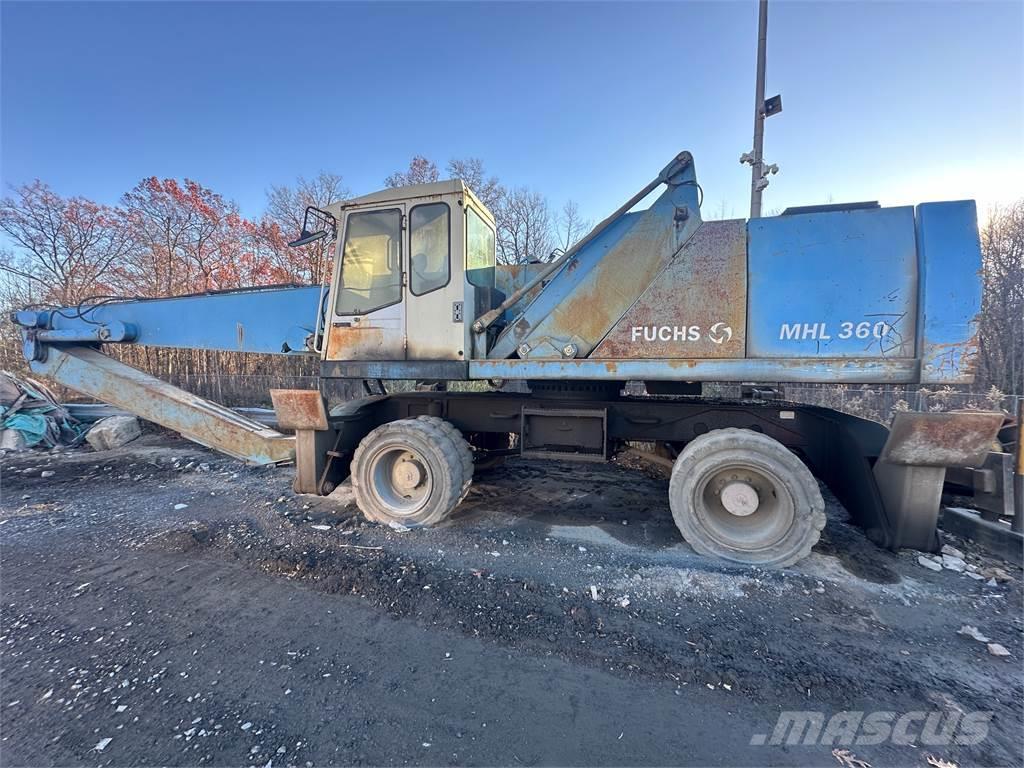 Fuchs MHL360 Excavadoras de ruedas