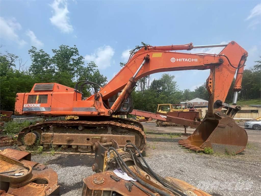 Hitachi EX700BE Excavadoras sobre orugas