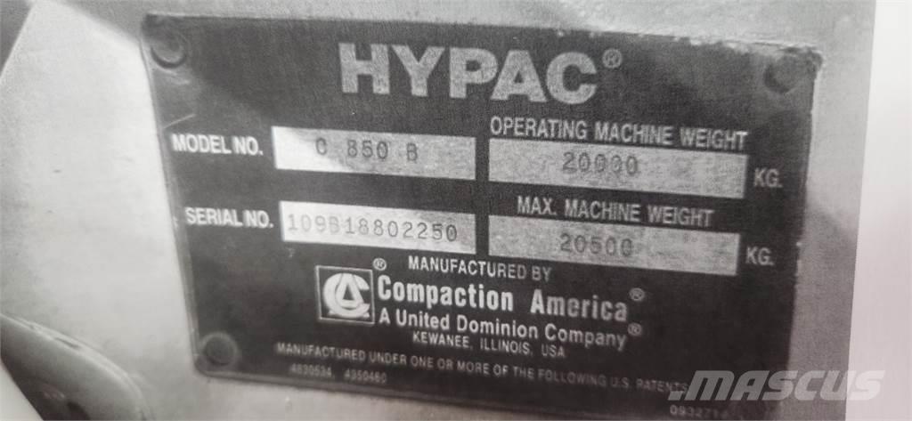 Hypac C850B Compactadoras de suelo